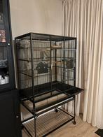 Vogelkooi, Dieren en Toebehoren, Vogels | Hokken en Kooien, Ophalen of Verzenden, Gebruikt, Aluminium, Vogelkooi