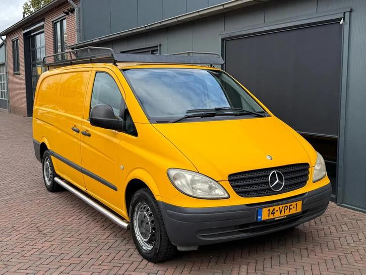 Mercedes-Benz Vito 111 CDI Lang Imperial Achterklep 3 zits 2, Auto's, Bestelauto's, Bedrijf, Te koop, Airconditioning, Alarm, Boordcomputer