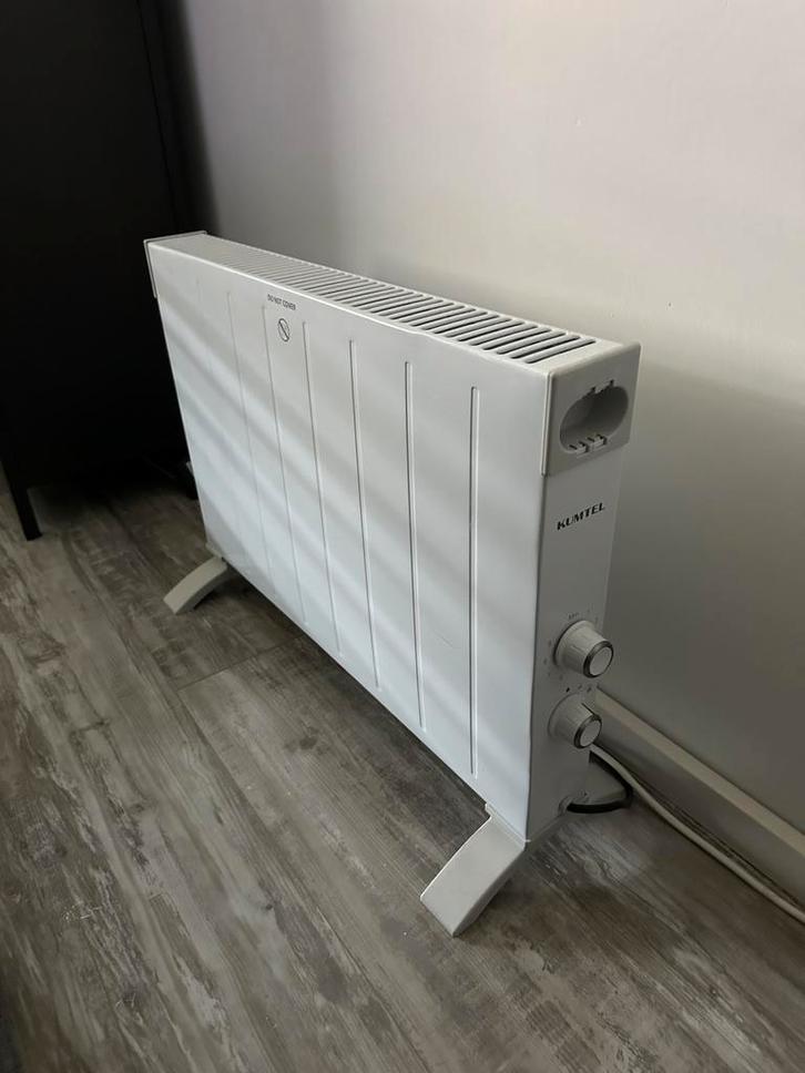 Convectorkachel Kumtel, Doe-het-zelf en Verbouw, Verwarming en Radiatoren, Zo goed als nieuw, Kachel, 800 watt of meer, 30 tot 80 cm