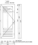 Diverse deuren te koop aangeboden., Doe-het-zelf en Verbouw, Deuren en Horren, Ophalen, 80 tot 100 cm, Nieuw, 200 tot 215 cm