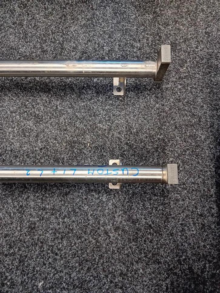 Ford custom lengte 1 plus 2 vaste dakdragers  275 euro, Auto diversen, Bagagerekken, Zo goed als nieuw, Ophalen