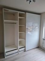 Kledingkast ikea pax 250cm soft-close. Leveren/Monteren mgl, 200 cm of meer, Ikea, Glas deuren soft-cloce, Met klep(pen)