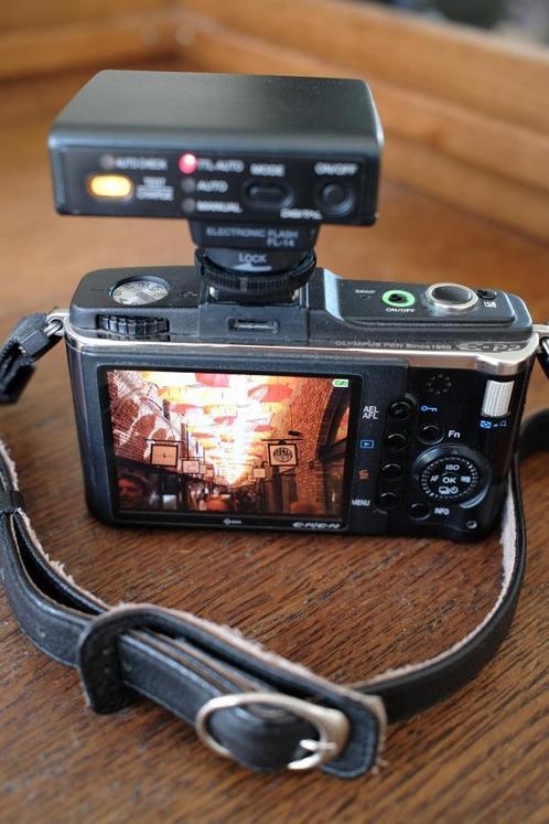 Olympus Pen E-P2 camera body + losse FL-14 flitser, Audio, Tv en Foto, Fotocamera's Digitaal, Gebruikt, Olympus, Geen optische zoom