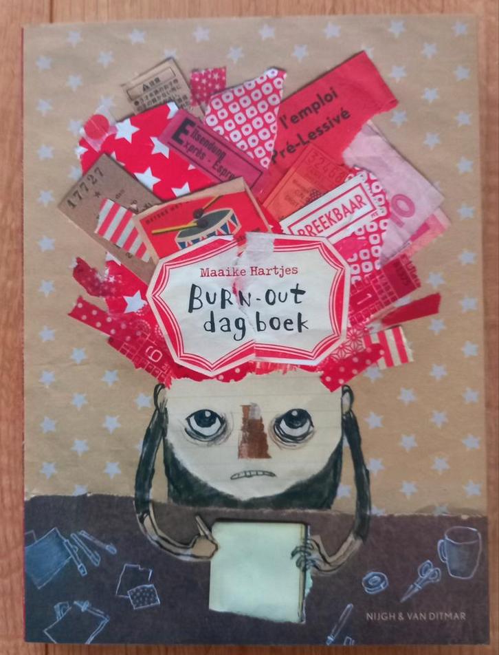 Maaike Hartjes - Burn-out dagboek, Boeken, Psychologie, Zo goed als nieuw, Ophalen of Verzenden