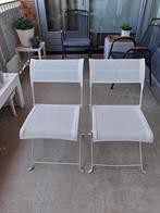 Bistro stoelen/ tuin stoelen creme, Tuin en Terras, Ophalen of Verzenden, Zo goed als nieuw
