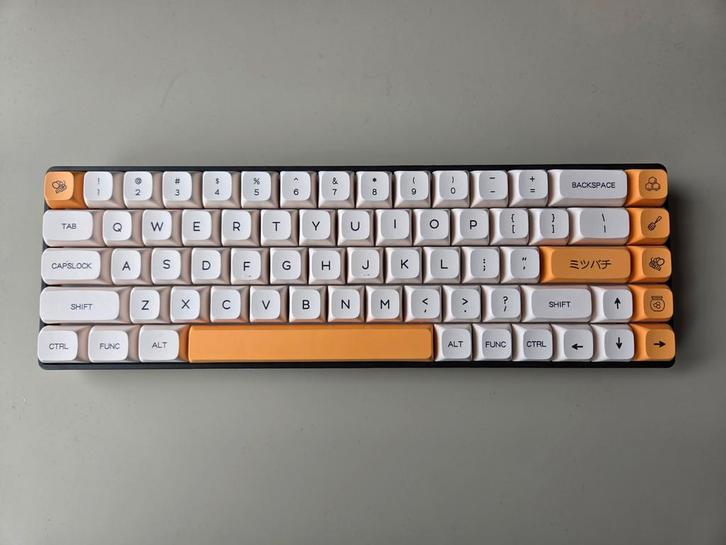 Royal Kludge RK68 Mechanisch Toetsenbord Brown Switches, Computers en Software, Toetsenborden, Zo goed als nieuw, Qwerty, Draadloos
