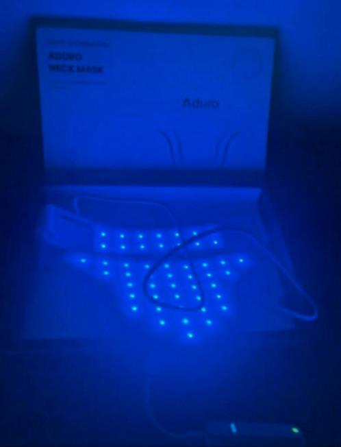 LED masker nek borst en rug, Sieraden, Tassen en Uiterlijk, Uiterlijk | Lichaamsverzorging, Zo goed als nieuw, Overige typen, Ophalen of Verzenden