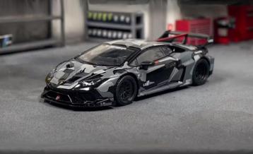Lamborghini Huracán GT Digi Camo Liberty Walk 1/64 Mini GT beschikbaar voor biedingen