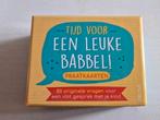 Een Leuke Babbel Kinderkaartjes, Ophalen of Verzenden, Nieuw, Deltas