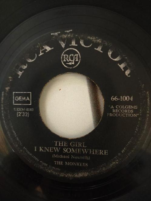 The Monkees , the girl i knew somewhere, Cd's en Dvd's, Vinyl Singles, Zo goed als nieuw, Pop, Ophalen of Verzenden