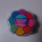 Avec rainbow inkpad stamp stempel inkt NIEUW, Hobby en Vrije tijd, Stempelen, Ophalen of Verzenden, Nieuw, Inkt, Foam of Stempelhouder