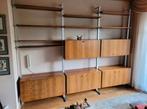 Vintage palissander wall unit 1960-70, Huis en Inrichting, Ophalen of Verzenden, Gebruikt, 25 tot 50 cm, 200 cm of meer