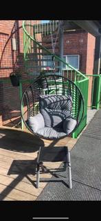 Hangstoel zwart, Ophalen, Gebruikt, Metaal