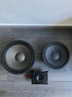 2 x woofer en 1x tweeter plus scheidingsfilter, Gebruikt, Subwoofer, 120 watt of meer, Ophalen