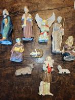 Oude Bisquit Porselein Kerstgroep - 24cm - Onbeschadigd, Antiek en Kunst, Antiek | Religie, Ophalen of Verzenden