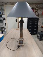 Schemerlamp, natuurstenen voet, 77 cm hoog, Huis en Inrichting, Lampen | Tafellampen, Ophalen, Zo goed als nieuw, Minder dan 50 cm