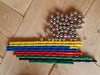 Magnetix ruim 80 staafjes, Kinderen en Baby's, Speelgoed | Educatief en Creatief, Ophalen of Verzenden, Zo goed als nieuw, Bouwen