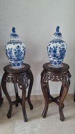 2x Chinese plantentafeltjes, Ophalen, Gebruikt