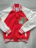 Bershka winterjas maat 36, Zo goed als nieuw, Maat 36 (S), Rood, Bershka