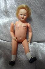 Oud antiek poppetje voor poppenhuis, Ophalen of Verzenden, Gebruikt, Poppenhuis