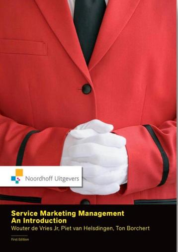 Services marketing management, an introduction beschikbaar voor biedingen