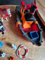 Sinterklaas en Zwarte Piet - Playmobil boot, Kinderen en Baby's, Speelgoed | Playmobil, Ophalen of Verzenden, Gebruikt