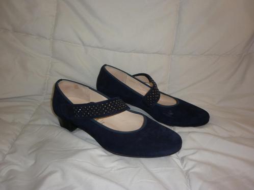 pumps maat 40  merk: Hassia , Kleding | Dames, Schoenen, Zo goed als nieuw, Pumps, Blauw, Ophalen of Verzenden