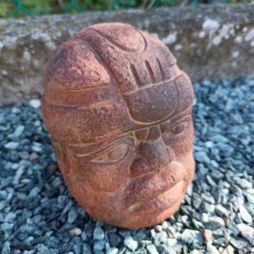 OLD MEXICAN HEAD TERRACOTTA SIGNED RD MEX OMEC 1900 beschikbaar voor biedingen