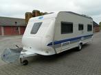 Caravan Hobby 540 UFE Exclusive, Caravans en Kamperen, Caravans, Ringverwarming, Rondzit, Hobby, 2 aparte bedden