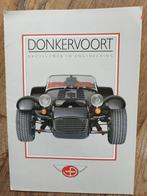Donkervoort SA8 SA8T brochure + technische brochure 1990, Overige merken, Ophalen of Verzenden, Zo goed als nieuw, Donkervoort