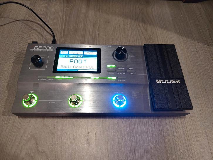 Mooer GE200, Muziek en Instrumenten, Effecten, Gebruikt, Multi-effect, Ophalen