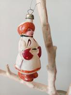 Oude kerstbal van glas, Ophalen of Verzenden, Zo goed als nieuw