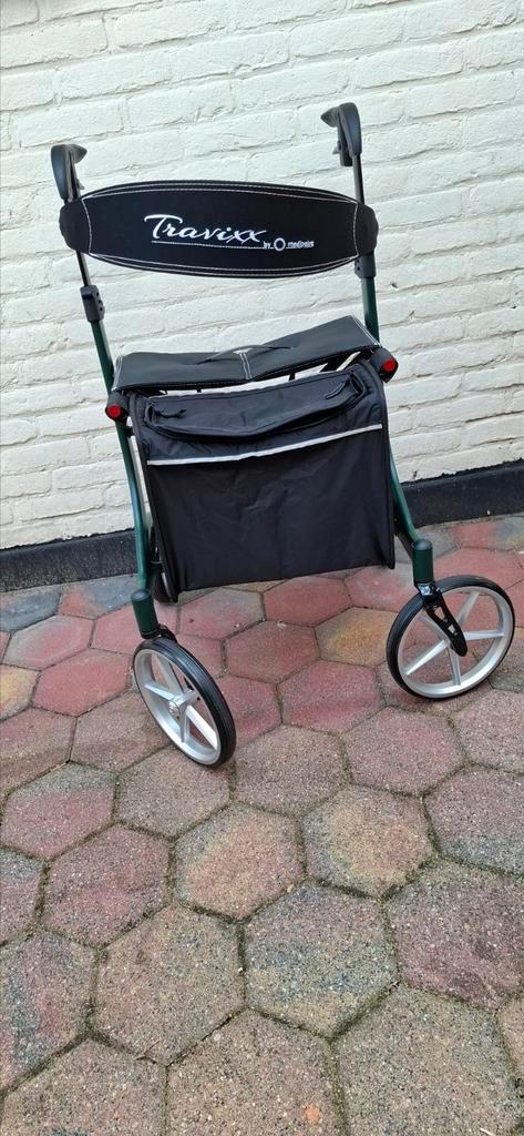 Rollator Travixx Deluxe M, Diversen, Rollators, Nieuw, Lichtgewicht, Opvouwbaar, Ophalen