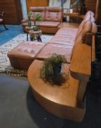 Unieke vintage modulaire zithoek met hoektafels!, Ophalen, Elles exclusives interieurstyling, Hoeksehofstraat 8, Leer