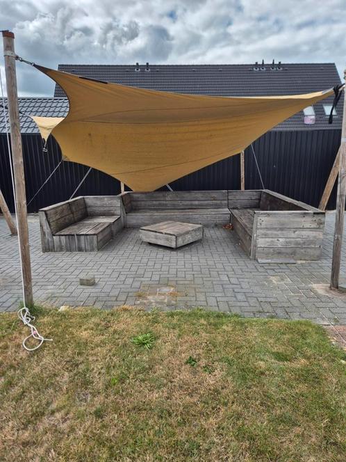 Tentdoek (eventueel met loungeset), Tuin en Terras, Schaduwdoeken, Gebruikt, Ophalen of Verzenden