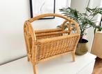 Rotan lectuurmand, Huis en Inrichting, Woonaccessoires | Krantenbakken en Lectuurbakken, Ophalen of Verzenden, Zo goed als nieuw