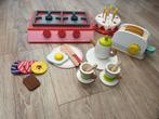 Houten Speelgoed Keukenset, Ophalen of Verzenden, Zo goed als nieuw, Hout, Speelkeuken-accessoire