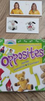 Puzzel voor kinderen: zoek de tegenovergestelden, Ophalen of Verzenden, 10 tot 50 stukjes, Gebruikt