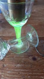 Anna groen glaasjes, Ophalen of Verzenden, Borrel- of Shotglas