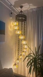 Mozaïek hanglamp 11 ledlampen, Ophalen of Verzenden, Zo goed als nieuw