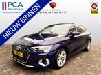 Audi A3 Sportback 35 TFSI Business edition (bj 2020), Auto's, Audi, Stof, 4 cilinders, Blauw, Origineel Nederlands