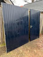 Garage/schuur deuren, Ophalen, 120 cm of meer, Garagedeur, Zo goed als nieuw