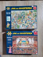 2 x Jan van Haasteren a 1000st  ZGAN, Ophalen of Verzenden, 500 t/m 1500 stukjes, Zo goed als nieuw, Legpuzzel