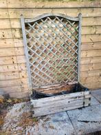 MOET SNEL WEG!! Plantenbak hout trellis, Tuin en Terras, Schuttingen, Ophalen, Minder dan 3 meter, Hout, 1 tot 2 meter