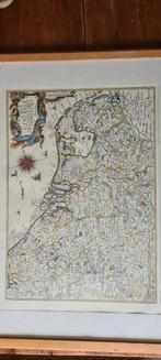 Christophe tassin 1637 kaart van Nederland en België 40x60, Ophalen of Verzenden