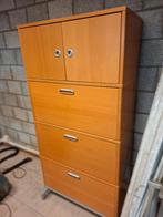 houten kasten van IKEA opruim prijzen voor € 10,- per stuk., Ophalen, 100 tot 150 cm, Teakhout, 50 tot 100 cm