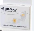Ohropax Filter Music Oordopjes, Ophalen of Verzenden, Nieuw