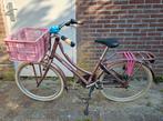 24 inch goed werkende Volare meisjes fiets met roze krat, Fietsen en Brommers, Fietsen | Meisjes, Ophalen, Volare, Handrem, Gebruikt