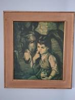 Meisje met ezel - vintage 41/46 cm, Antiek en Kunst, Ophalen
