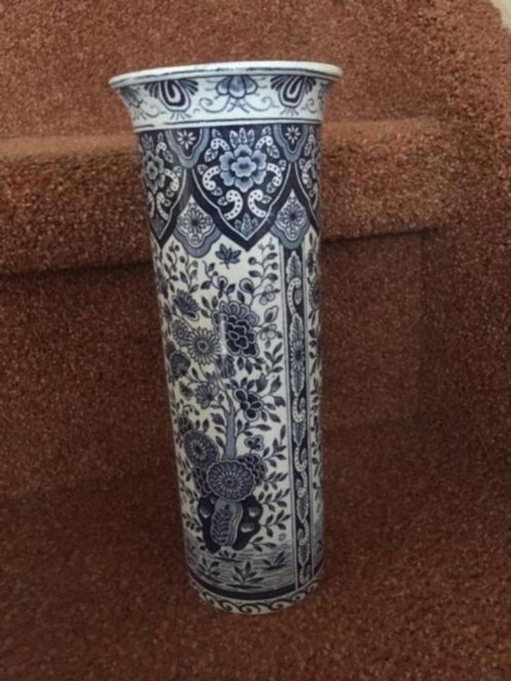 delfts blauwe vaas 22cm, Antiek en Kunst, Antiek | Vazen, Ophalen of Verzenden